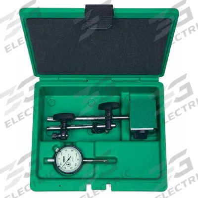 INSIZE Dial Indicator & Mag Base: 0 in to 1 in /0.001 in to 1 in, Inch - Dial Indicator & Base Sets