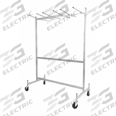 APPROVED VENDOR Chair and Table Hanging Rack: 800 lb, 63 in L x 31 5/8 in W x 84 in H - Hanging Racks for Folding Chairs & Rectangular Tables