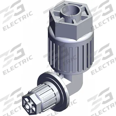SMC High Purity Tube Fitting: 3/8 in OD x 1/8 in OD Size, Compression x Compression - PFA Compression Tube Fittings