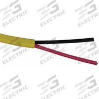 CAROL Fire Alarm Cable: 1,000 ft Cable Lg, Plenum, Plenum, PVC, PVC, Yellow, PVC, 2 Conductors (MPN E3512S.41.05). Key specifications — Brand: CAROL; Conductor Gauge: 16 AWG; Jacket Material: PVC; Solid/Stranded: Solid.