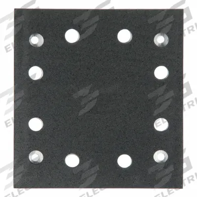 DEWALT Sanding Disc Backup Pad: 4 9/16 in Wd, Square, Hook and Loop - Backing Pads for Power Sanders