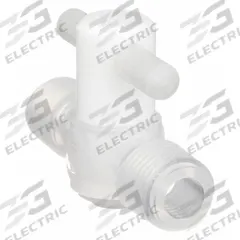 PARKER Stopcock: For Corrosive Chemicals Media, 2-Way, 1/4 in Pipe Size, PFA, MNPT x MNPT, Male, NPT (MPN MV-14-006). Key specifications — Handle Type: Tee; Brand: PARKER; Seal Material: PTFE; Valve Flow Pattern: 2-Way; Body Material: PFA; Connection Type: MNPT x MNPT.