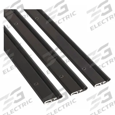 NATIONAL GUARD Door Weatherstripping: Bulb, Screw-In Mounting, EPDM, 3 ft Overall Lg - Adjustable Screw-Mount Door Perimeter Seals