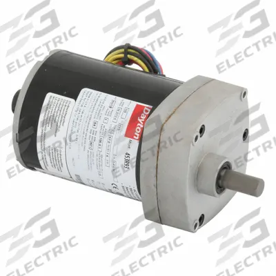 Dayton Gearmotor: Parallel, Single Output Shaft, PSC, TENV, 16 RPM, 67 in-lb Max Torque - Parallel Shaft AC Gearmotors