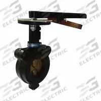 MILWAUKEE VALVE Butterfly Valve: 5 in Pipe Size, Concentric, 200 psi Max. Pressure (CWP), Wafer, 10 (MPN MW222B 5). Key specifications — Brand: MILWAUKEE VALVE; Handle Type: Lever; Disc Material: Ductile Iron.