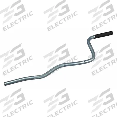 Dayton Belt Tensioner Handle: 5/8 in W, 29 1/2 in Overall Lg, Plastic/Steel - Hand Truck Handle & Frame Attachments