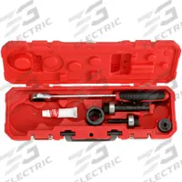 MILWAUKEE Knockout Kit: 16 ga Sheet Metal Capacity (Steel), 1 3/8 in Nominal Size, Round, 49-16-2702. Key specifications — attr63418: 49-16-2702; attr63421: MILWAUKEE; attr63425: Yes; attr63427: Knockout Tools; attr63430: Mild Steel.