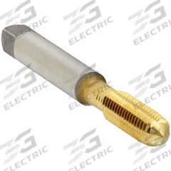 WIDIA GTD Thread Forming Tap: M6x1 Metric, D8 / 6H, Plug Chamfer, TiN Coated High Speed Steel (MPN 19944)