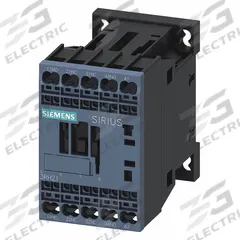 SIEMENS IEC Control Relay: DIN-Rail & Surface Relay Mounting, 24V AC Coil Volt, 2NO/2NC, 10 A (MPN 3RH21222AB00). Key specifications — Brand: SIEMENS.