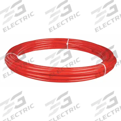 APPROVED VENDOR Tubing: Nylon, Red, 5/32 in OD, 7/64 in ID, 250 ft Lg - Standard Nylon Tubing