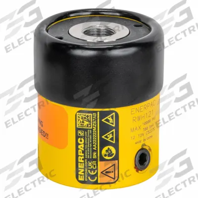 ENERPAC Hollow Plunger Cylinder: 13,800 lb Nominal Capacity, 5/16 in Nominal Stroke Lg - Hollow Plunger Workholding Rams