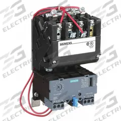 SIEMENS NEMA Magnetic Motor Starter: Non-Reversing, 3 Poles, NEMA Size 0, 18 A, 480V AC Coil (MPN 14CUC32AH). Key specifications — Brand: SIEMENS; Auxiliary Contact Form: 1NO; Coil Voltage: 380-440/440-480V AC; Phase: Three; Terminal Connection Type: Screw Terminals; Auxiliary Contacts Included: 1NO; Signaling Features: Pilot Light; Thermal Units Required: None (Not Applicable to Electronic Overloads).