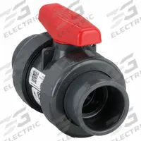 SPEARS Manual Two-Way Ball Valve: 1 1/2 in, PVC, Straight, Socket x FNPT, Full Port Ball Port, Tee (MPN 3629-015). Key specifications — attr1008170: SPEARS; attr1017899: Tee.