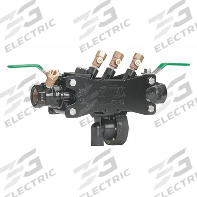 WILKINS Reduced Pressure Zone Backflow Preventer: 375XLB, Std Configuration, Bronze - Zurn RPZ Backflow Preventers