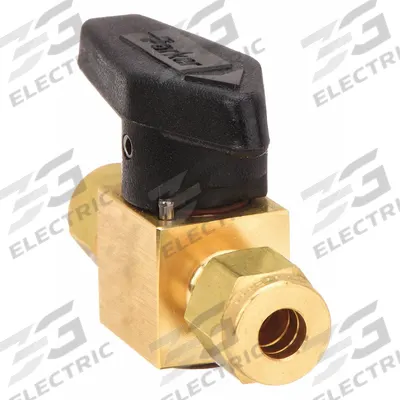 Parker Rotary Plug Valve: For Chemicals/Gas/Oil Media, 2-Way, 3/8 in Pipe Size - Brass Instrumentation Plug Valves