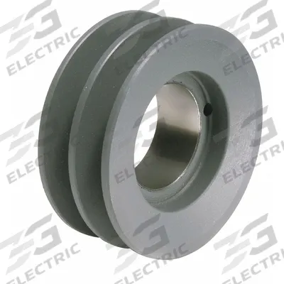 APPROVED VENDOR V-Belt Pulley: 2BK34, 2 Groove, 3.55 in OD, Bushed Bore - Bushed-Bore Cast-Iron V-Belt Pulleys