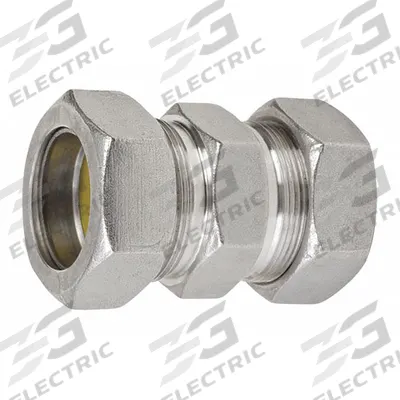 CALBRITE Compression Coupling: 316 Stainless Steel, 2 in Trade Size, 3 in Overall Lg - Compression Couplings