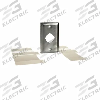 SQUARE D Flush Plate: 30 mm Panel Mounting Size - Mounting Kits & Modules