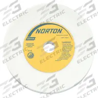 NORTON Straight Grinding Wheel: Type 1, 4" x 1" x 1/2", 38A60-MVBE, 5 PK (MPN 66243530126). Key specifications — Wheel Hardness: M; Brand: NORTON.