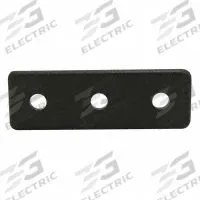T-Slot Framing System Slot Covers and End Caps: 15 Series, Inch, 4 1/2 in x 13/64 in x 1 1/2 in, ABS (MPN 2046-PLAIN-1). Key specifications — Finish: Matte; Product Type: End Cap; Material: ABS; Manufacturer Part Number: 2046-PLAIN-1; Brand: 80/20; System of Measurement: Inch.