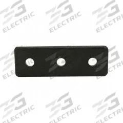 T-Slot Framing System Slot Covers and End Caps: 15 Series, Inch, 4 1/2 in x 13/64 in x 1 1/2 in, ABS (MPN 2046-PLAIN-1). Key specifications — Finish: Matte; Product Type: End Cap; Material: ABS; Manufacturer Part Number: 2046-PLAIN-1; Brand: 80/20; System of Measurement: Inch.