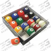 HATHAWAY Billiard Ball Set: Assorted, (16) 2 1/4 in Billiard Balls (MPN BG2545). Key specifications — attr989523: (16) 2-1/4 in Billiard Balls; attr989535: Billiard Ball Set; attr989526: Resin; attr989508: HATHAWAY; attr989511: Assorted.