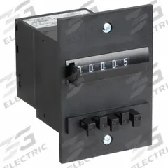 ARO Counter: 4 Digits, Predetermining, 600 Max Counts per Minute, 1/8 in Tube, Metal (MPN 59802). Key specifications — attr947316: ARO; attr947313: Metal.