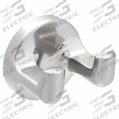 TAYMOR Robe Hook: 2 1/8 in x 2 1/8 in x 1 3/4 in, Zinc, Satin, Mounting Plates/Nylon Anchors/Screws (MPN 04-SN8402). Key specifications — Brand: TAYMOR; Material: Zinc.