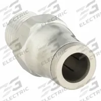 LEGRIS Push-Fit Adapter Fitting: 3/8 in OD x 1/4 in Pipe Size, Push-to-Connect x MNPT, Silver (MPN 3805 60 14). Key specifications — Brand: LEGRIS; Thread Size A: 1/4"-18.