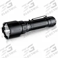 FENIX LIGHTING Industrial Handheld Flashlight: Rechargeable, 3,000 lm, 450 m Max Beam, Black (MPN WF26R). Key specifications — Brand: FENIX LIGHTING; Switch Location: Tail; Charger Style Included: USB Charging Cradle; Battery Requirements - Broad: Includes Rechargeable.