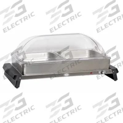CADCO Buffet Server: 26 in Overall Lg, 15 1/4 in Overall Dp, 13 1/4 in Overall Ht - Buffet Servers