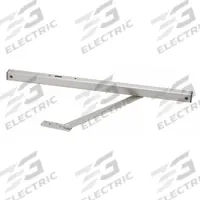 Overhead Door Holder: Overhead - Mounted, 1 in Wd, 3 1/4 in Overall Ht, Stainless Steel (MPN 903S-US32D). Key specifications — Brand: GLYNN-JOHNSON; Color: Gray.