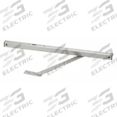 Overhead Door Holder: Overhead - Mounted, 1 in Wd, 3 1/4 in Overall Ht, Stainless Steel (MPN 903S-US32D). Key specifications — Brand: GLYNN-JOHNSON; Color: Gray.