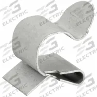 Beam Cable Snap Clip: Steel, 5/32 in to 9/32 in, 0.444 in to 0.560 in (MPN BXM-1214). Key specifications — For Minimum Cable OD: 0.444 in; For Maximum Cable OD: 0.56 in; Wire Range: 0.444 in to 0.560 in; Beam Flange Thickness: 5/32 in to 9/32 in; Material: Steel; Finish: Zinc Plated; Color: Gray; Mounting Style: Snap On.