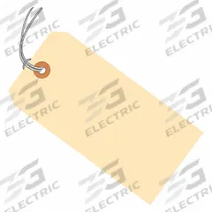 PARTNERS BRAND Strung Shipping Tag: #5, 4 3/4 in Tag Ht, 2 3/8 in Tag Wd, 13 Points, 1,000 PK (MPN G10062). Key specifications — Card Stock Thickness: 13 Points; Tag Color: Manila; Tag Material: Cardstock; Brand: PARTNERS BRAND.