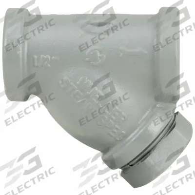 MUELLER STEAM SPECIALTY Y Strainer: 1/4 in, NPT, Perforated, 0.062 in Screen Size - Carbon Steel Y Strainers