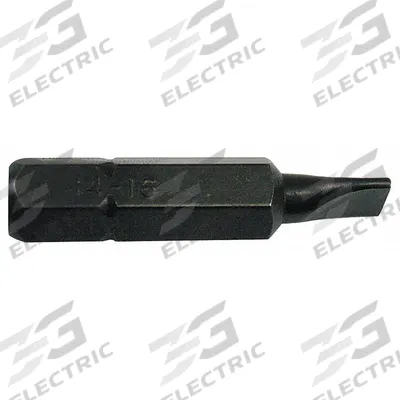 WESTWARD Insert Bit: Insert Bit, Slotted Head, Imperial, SL23/64 Bit Industry Size - Impact Bits