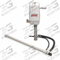 LINCOLN Air Drum Pump: 3:1, 6 gpm Max. Flow Rate, 120°F Max. Fluid Temp., Steel, Stub Pump (MPN 284168). Key specifications — Brand: LINCOLN; Suction Tube Material: Steel.