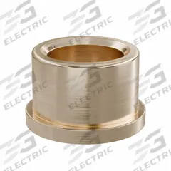 Flanged Sleeve Bearing: Bronze, SAE 841, 5/8 in Bore, 7/8 in OD, 5/8 in Lg, -35°F to 300°F, 10 PK (MPN FF843-04B). Key specifications — System of Measurement: Inch; Material Grade: SAE 841; Flange Type: Flanged; Brand: OILITE.