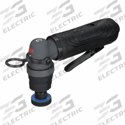 3M Air Orbital Sander: 1 1/4 in Disc, Hook and Loop/Pressure Sensitive Adhesive - Non-Vacuum Random Orbital Sanders