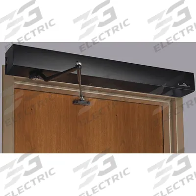RECORD Door Operator: Low Energy, Heavy Duty, 39 in Lg, 5 1/8 in Wd, 4 1/8 in Ht - Low Energy Door Operators for Limited Traffic