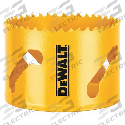 DEWALT Hole Saw: 3 in Saw Dia., 4/5 Teeth per Inch, 1 3/4 in Max. Cutting Dp - Multi-Material-Cutting Hole Saws without Arbor