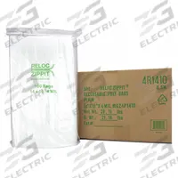 RELOC ZIPPIT Reclosable Bag: 4 mil Thick, 14 in Wd, 10 in Lg, Hang Hole Not Included, Box, 500 PK (MPN 4R1410). Key specifications — With Hang Hole: Hang Hole Not Included; Brand: RELOC ZIPPIT; Package Configuration: Box.