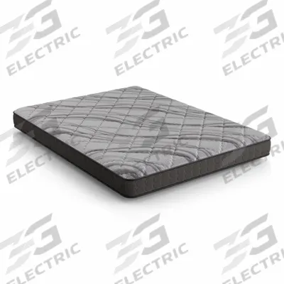 DIAMOND Bed Mattress: Queen, Firm, Stretch Knit Fabric, Foam, 7 in Overall Ht - Citrine by Diamond Mattress