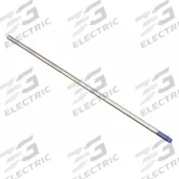 MILLER ELECTRIC Tungsten Electrode: 2% Lanthanated, 5/32 in x 7 in, Blue, EWLa-2, 10 PK (MPN WL2532X7). Key specifications — Brand: MILLER ELECTRIC; Overall Length: 7 in; AWS Classification: EWLa-2; Welding Current Designation: AC/DC; Color: Blue.
