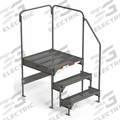 APPROVED VENDOR Work Platform: 2.8 ft Platform Ht - Max, 34.6 in x 39 in - Configurable Single-Access Platforms