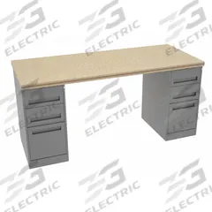 TENNSCO Workbench: Fixed Ht, Shop Top, 72 in x 30 in, 1,500 lb Overall Load Capacity, Gray (MPN MWB-6-3072C). Key specifications — Brand: TENNSCO.