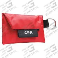 GENUINE FIRST AID Carrying Case: 1 People Served, Adult, Disposable, Bag Case Type (MPN 9999-2402). Key specifications — Disposability: Disposable; Case Type: Bag; Includes: CPR Barrier; Case Material: Nylon; Brand: GENUINE FIRST AID; Patient Type: Adult; Product Type: Carrying Case with Key Ring.