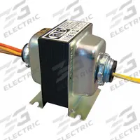 FUNCTIONAL DEVICES INC / RIB Class 2 Transformer: 20 VA Power Rating, 24V AC, Inherently Limited (MPN TR20VA004). Key specifications — Brand: FUNCTIONAL DEVICES INC / RIB; Connection - Primary: Wire Lead; Connection - Secondary: Wire Lead; Input Voltage: 240V AC; Mounting: Foot; Output Voltage: 24V AC.