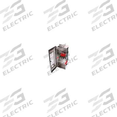 Siemens Safety Switch: Non-Fusible, 200 A, Three Phase, 600V AC, Galvanized Steel - Non-Fusible Safety Switches